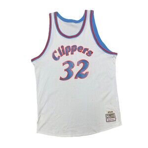 Authentic Mitchell & Ness San Diego Clippers Bill Walton sz 56 (3XL) Los Angeles